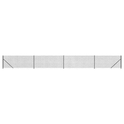 Cerca De Alambre Con Brida Gris Antracita 0,8x10 M / Vetonek_0