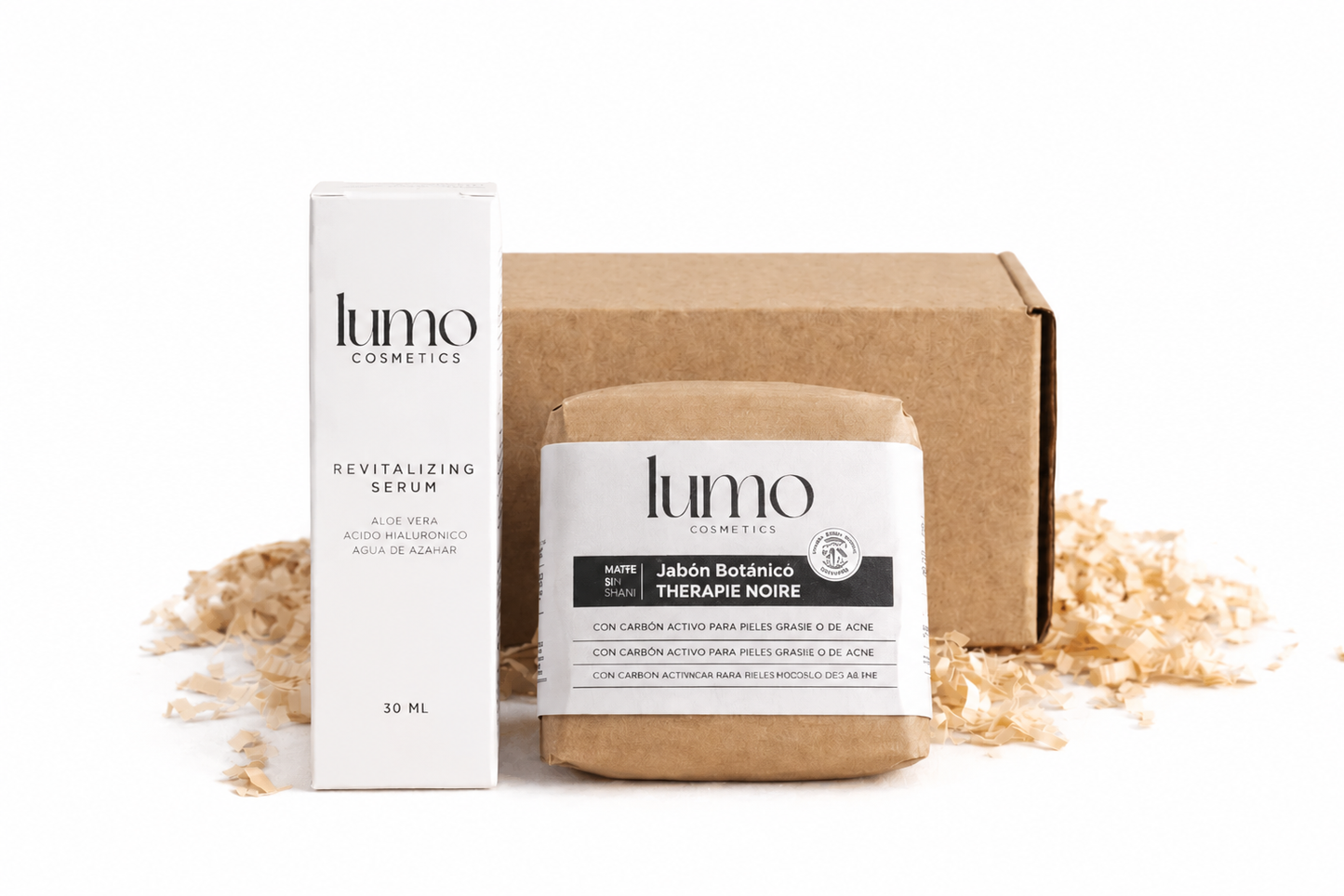 Pack Facial Detox | Sérum Hialurónico + Jabón Carbón Activo | Lumo Cosmetics_0