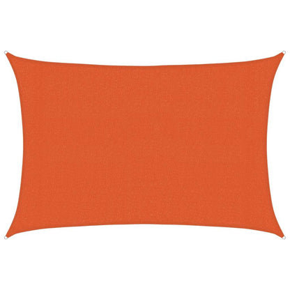 Toldo De Vela Rectangular Hdpe Naranja 160 G/m² 3x4,5 M_0