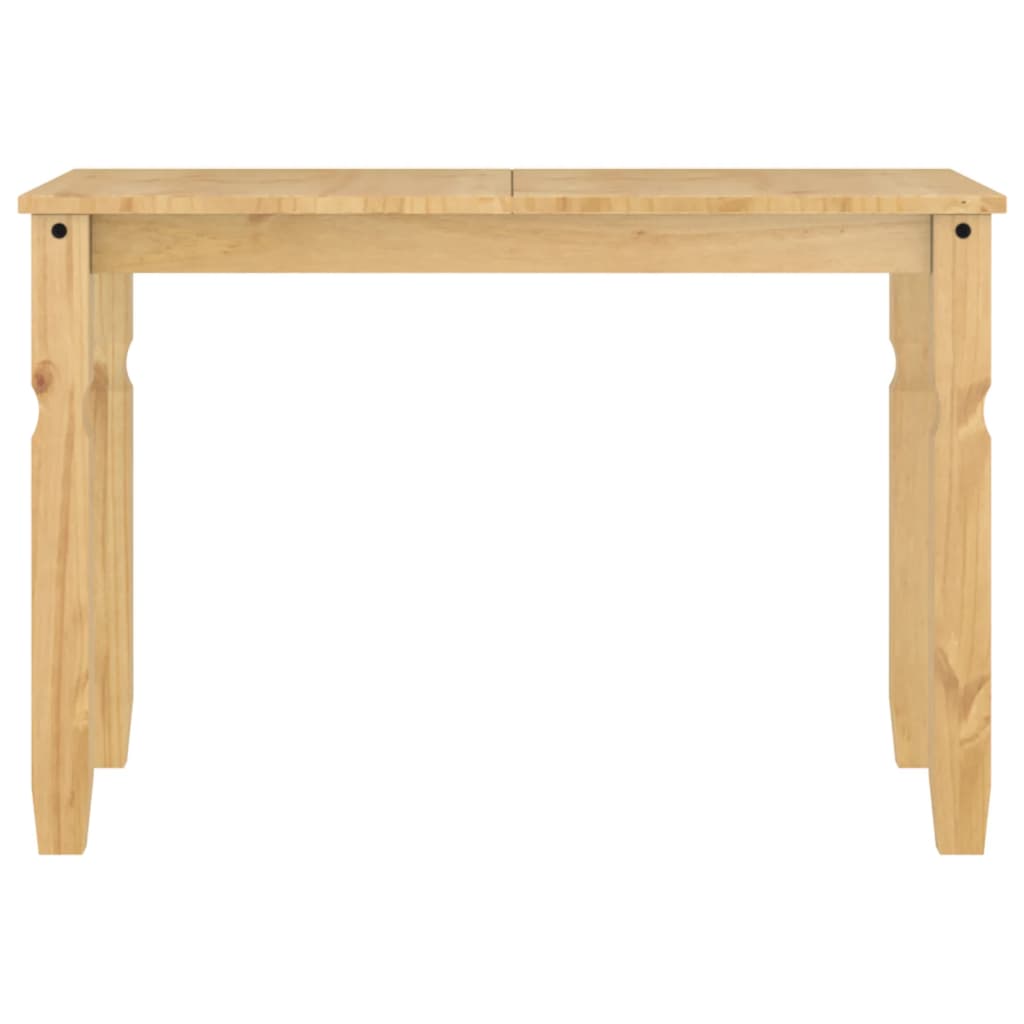 Mesa De Comedor Corona Madera Maciza De Pino 112x60x75 Cm_2