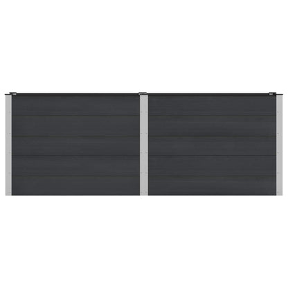 Arriate Elevado Negro 250 X 50 X 91 Cm_2