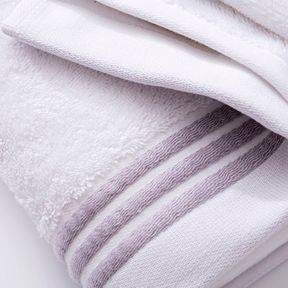 Toalla De Baño 90x150cm 100% Algodón 550gsm Blanco Con Rayas Scalpers Home_4