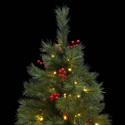 Vidaxl Árbol De Navidad Artificial Con Bisagras 150 Led 150 Cm_1