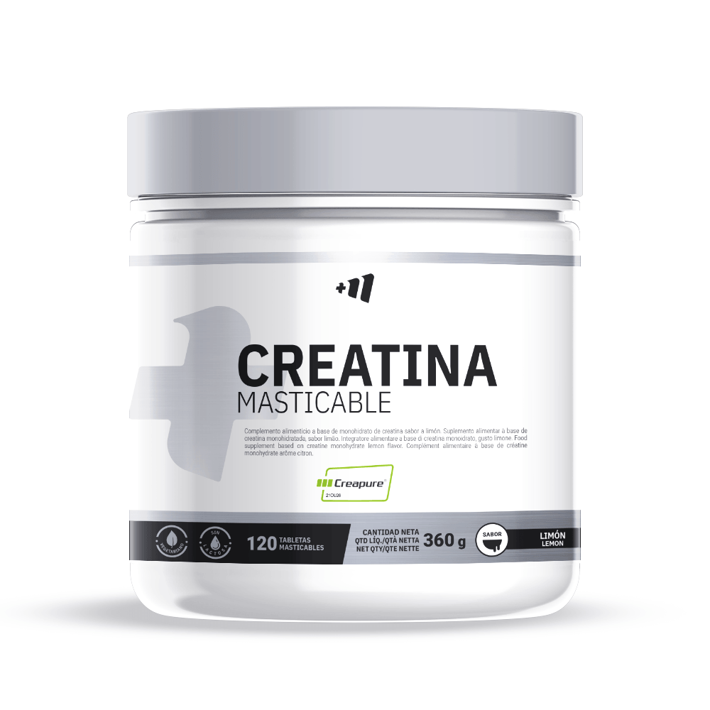 Creatina Monohidrato (creapure®) - 120 Tabletas Masticables - Limon - Aumenta La Fuerza - Masmusculo_0