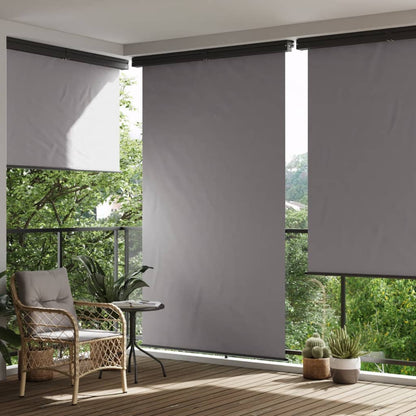 Vidaxl Toldo Lateral De Balcón Gris Oscuro 165x250 Cm_1