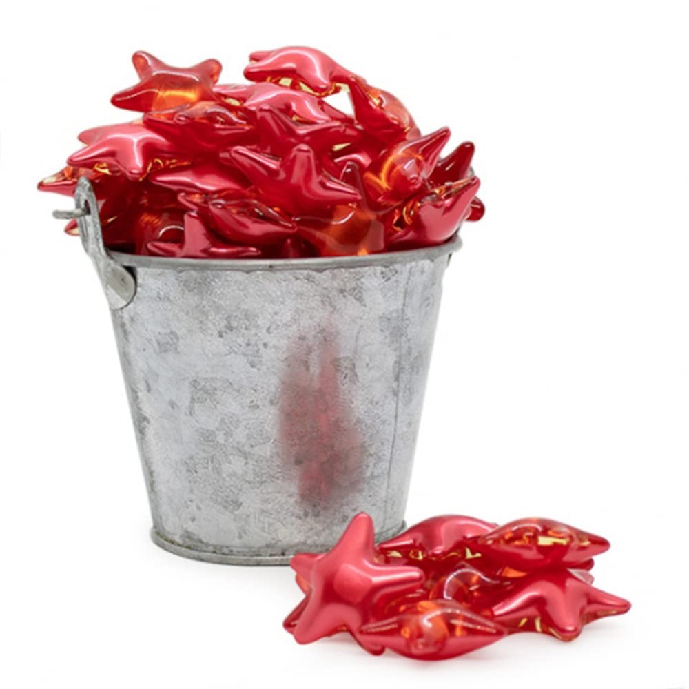 Pack Regalo 12 Perlas Baño En Forma De Estrella - Con Aceite De Soja - Hidrata, Suaviza Y Perfuma La Piel - Aroma Fresas_2