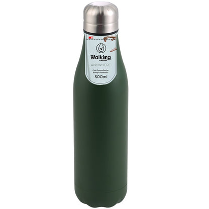 Botella Termo Cola 500ml Acero Inoxidable Verde Walking Anywhere_5