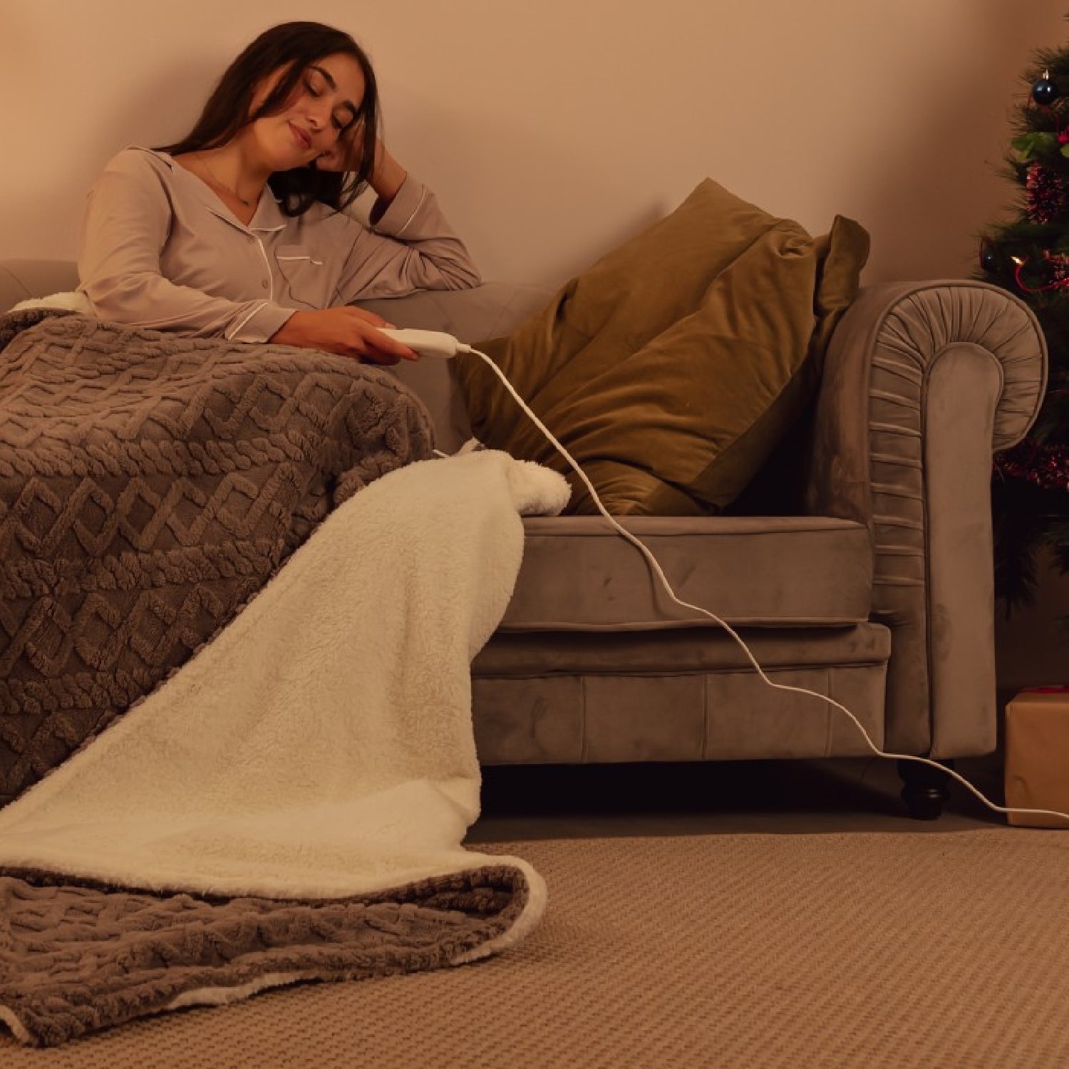 Cecotec Manta Eléctrica Heatconfort Thermalblanket Sherpa (160 X 130)_2
