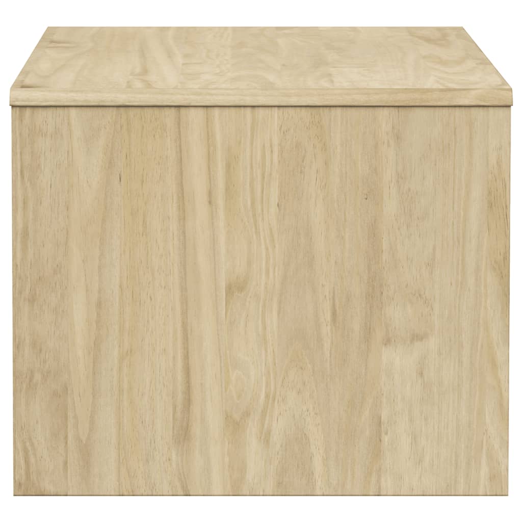 Mesa De Centro Sauda Madera Maciza Pino Color Roble 99x55x45 Cm_3