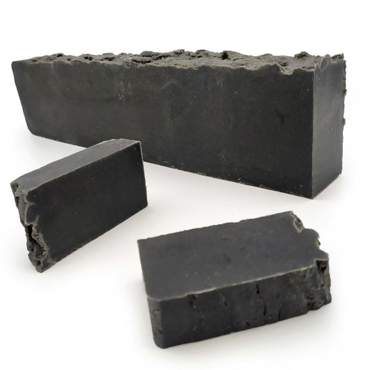 5 Barra Jabón Artesano Carbón Activo (1.2kg) Venta Al Por Mayor - Elimina Espinillas Y Puntos Negros - Piel Grasa Mixta_0