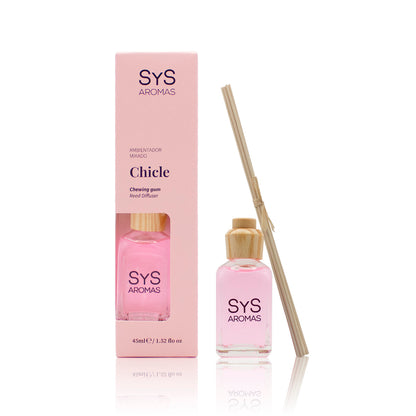 Ambientador Mikado Chicle Origins SYS Aromas 45 ml | Aroma Dulce y Afrutado | Alegre y Vibrante_0