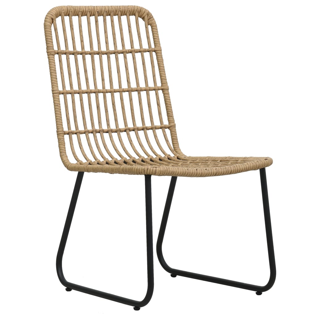 Vidaxl Juego De Comedor Para Jardín 9 Piezas Ratán Sintético Y Vidrio_4