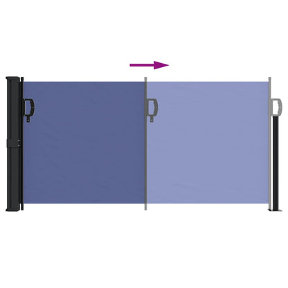 Vidaxl Toldo Lateral Retráctil Azul 100x300 Cm_4
