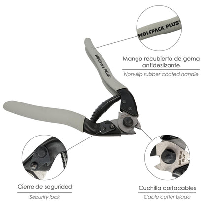 Cortacables 190 Mm. Acero Corta Cables, Pelador Cables, Cortador De Cables.