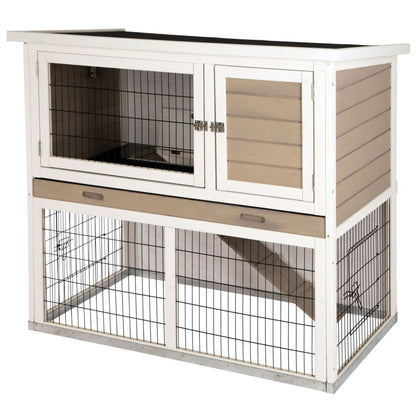 Kerbl Casa Para Roedores Con Fondo De Metal Lucky Blanco 115x65x100 Cm_0