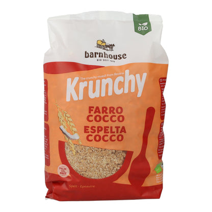 Muesli Krunchy de Trigo de Espelta y Coco BIO Barnhouse 600 g