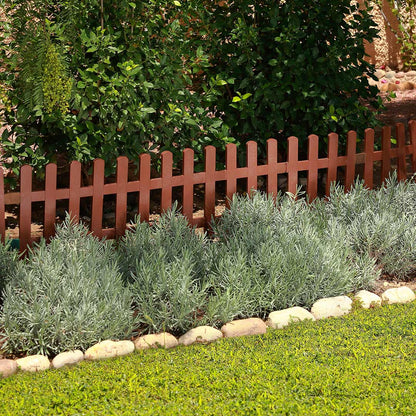 Pack 5 Mini Vallas Clickfence Lop Marrón - Ecológicas Y Versátiles 0,35x0,55x0,02 M / Multicolor_2