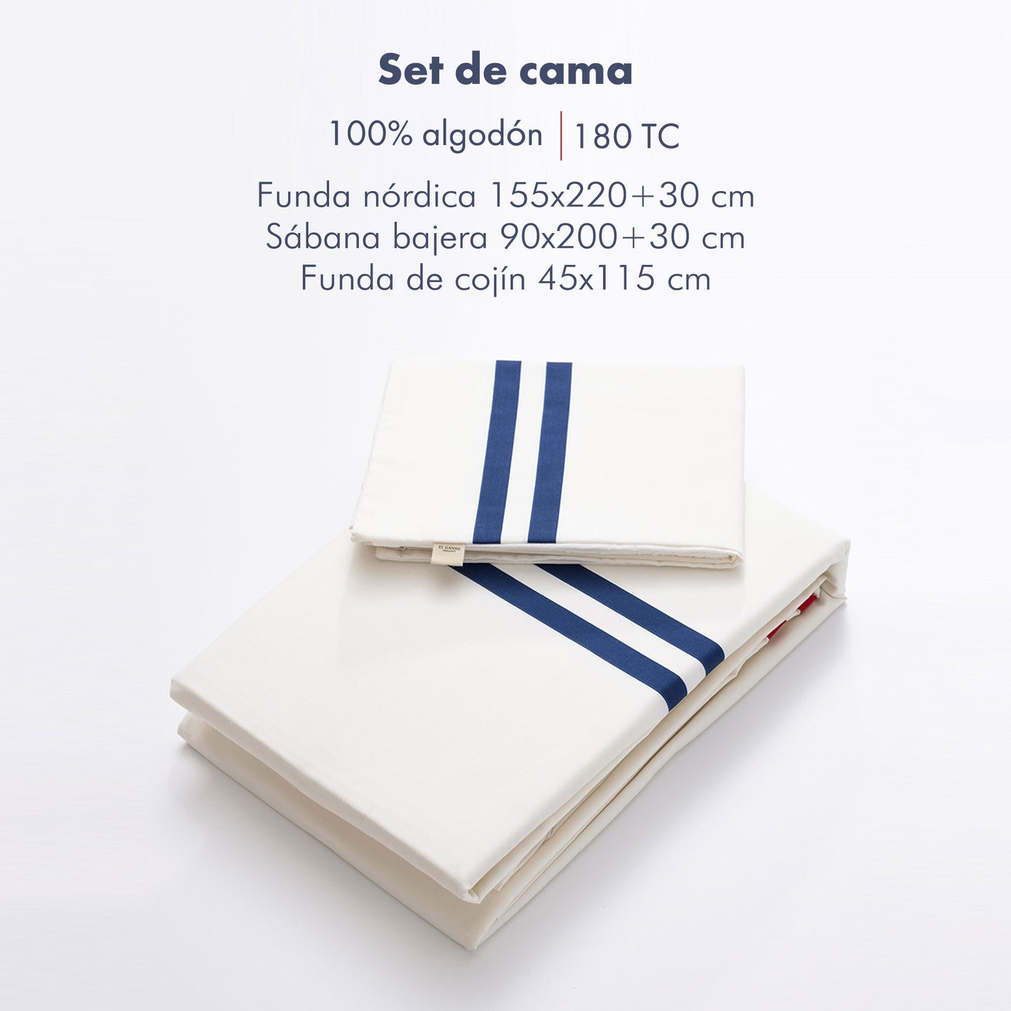 Juego De 3pzs Individual Crudo 100% Algodón 180tc. Suavidad Y Elegancia Únicas.
