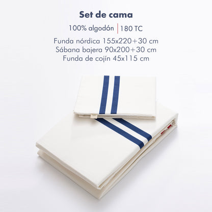 Juego De 3pzs Individual Crudo 100% Algodón 180tc. Suavidad Y Elegancia Únicas.