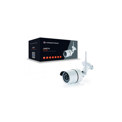 Camara Ip Conceptronic Jareth01w 1080p Qr Led Exterior / Interior Wifi Cloud Compatible Con Alexa_3