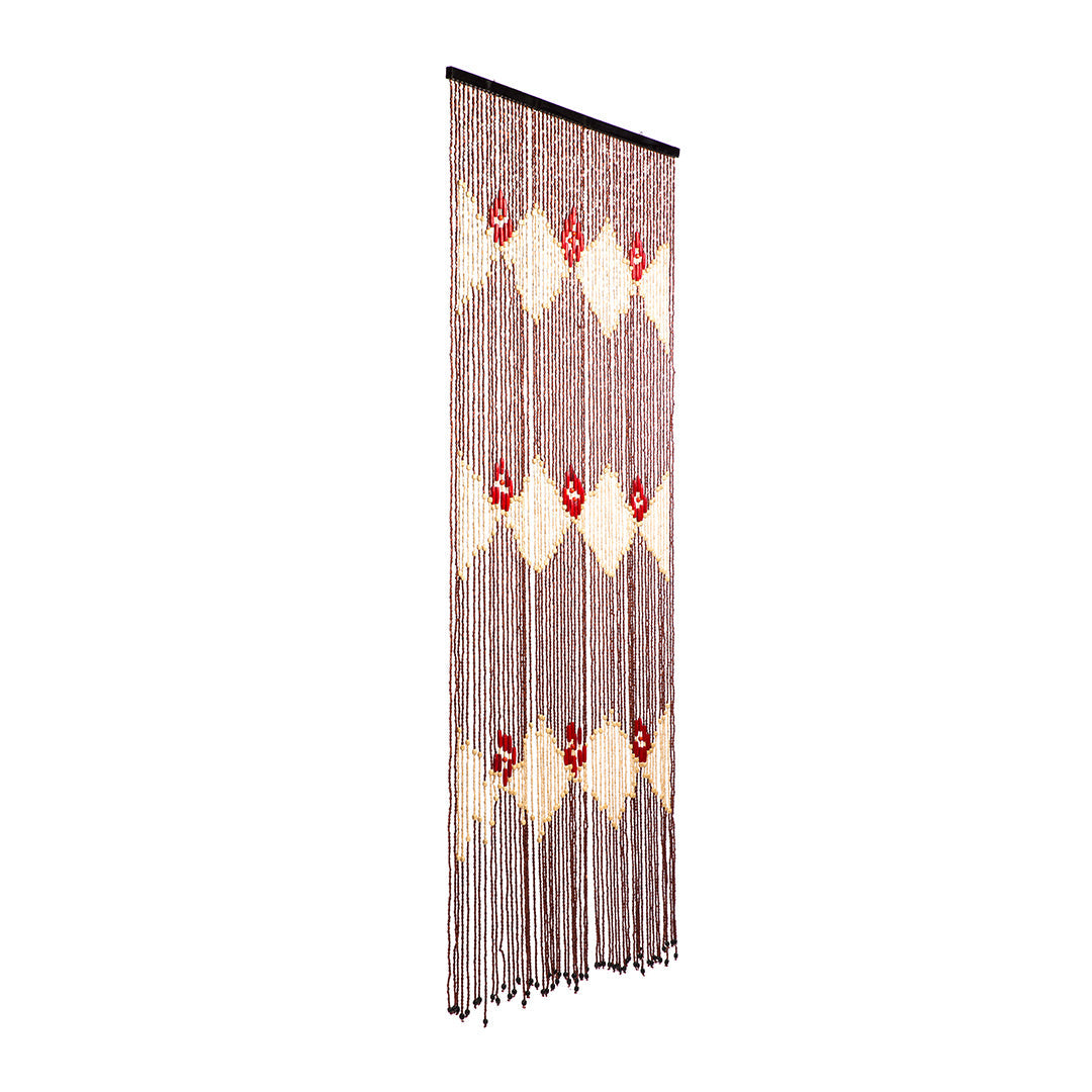 Cortina De Puerta Tonkin - Belleza Natural Para Tu Hogar 0,9x2 M / Multicolor_2