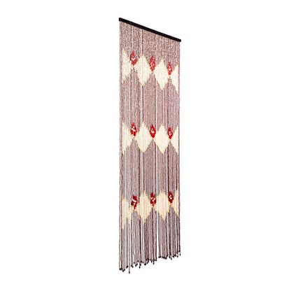 Cortina De Puerta Tonkin - Belleza Natural Para Tu Hogar 0,9x2 M / Multicolor_2