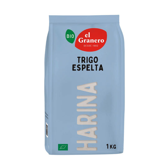 Harina de Espelta Blanca Bio El Granero 1kg
