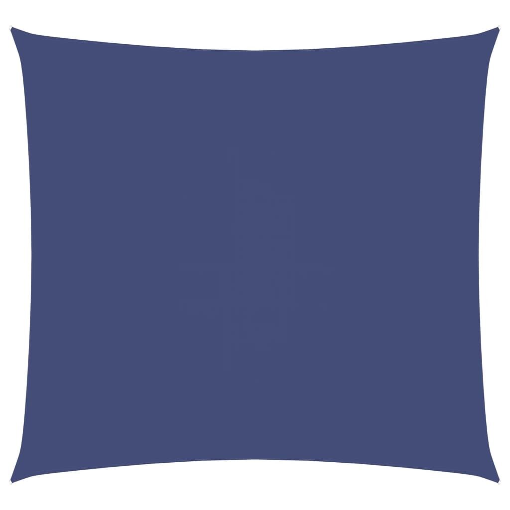 Vidaxl Toldo De Vela Cuadrado Tela Oxford Azul 7x7 M_0
