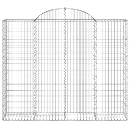 Cestas Gaviones 10 Uds Forma De Arco Hierro 200x50x160/180 Cm_3