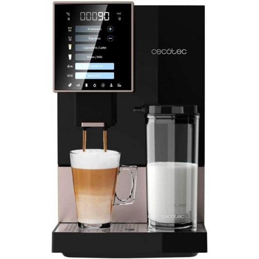 Cecotec Cafetera Superautomática Cremmaet Compactccino Black Rose_0
