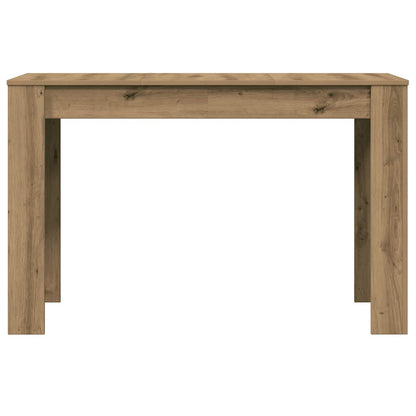 Mesa De Comedor Roble Artesano 120x60x76cm Madera Reconstituida_3