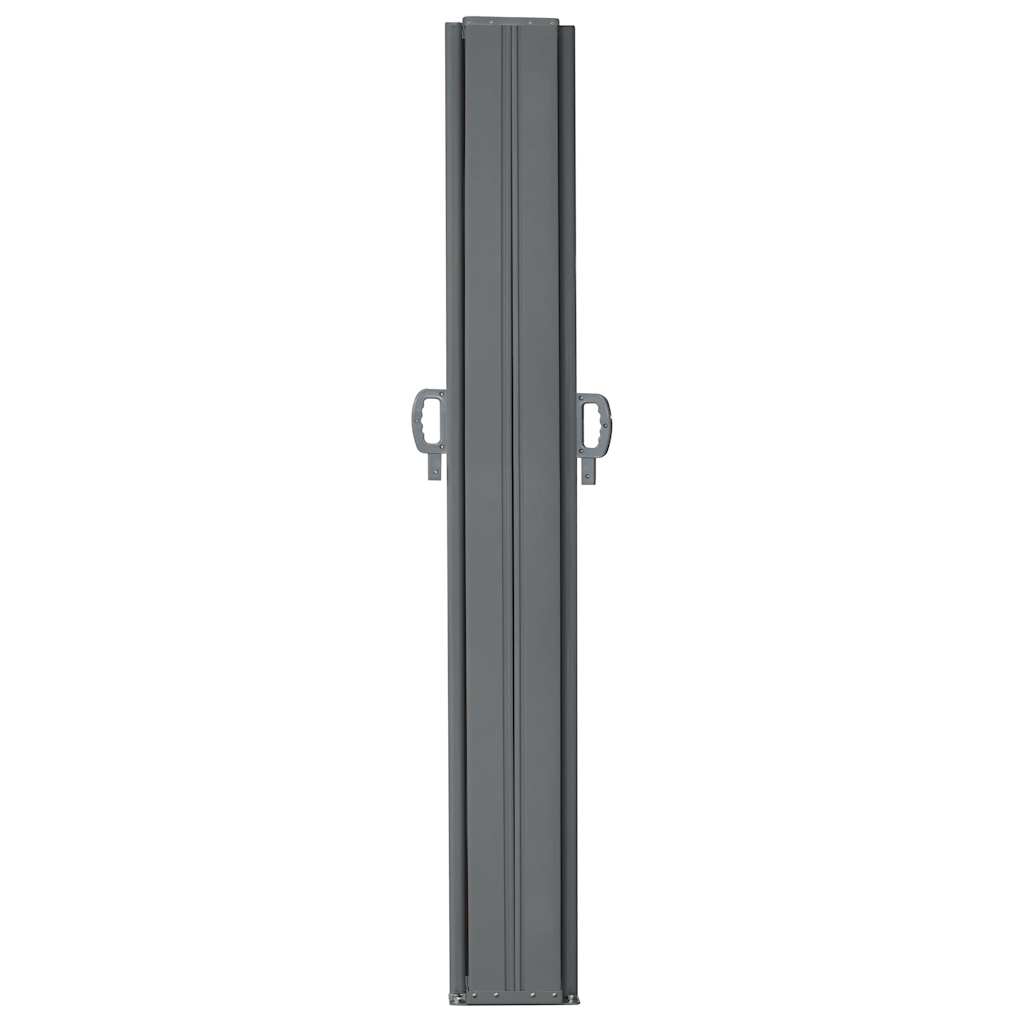 Toldo Lateral Retráctil Marrón 180x600 Cm_3