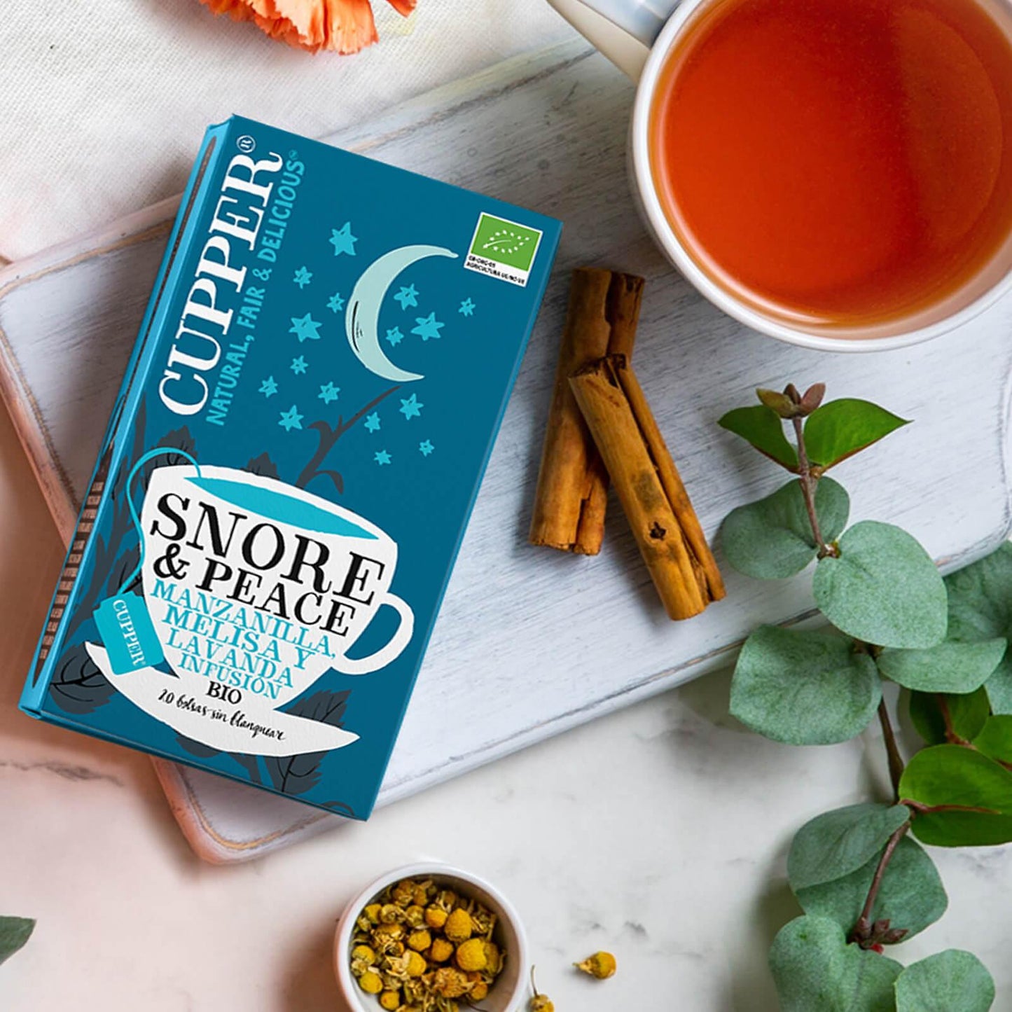 Infusión Snore & Peace Bio Cupper 20 bolsitas
