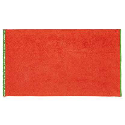 Toalla De Playa 90x160cm 380gsm 100% Algodón Velour Rojo Rainbow_5