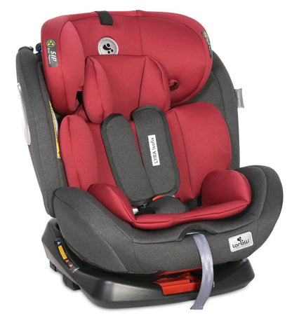 Silla De Auto Lyra Con Isofix, 360º Para Grupos 0+-1-2-3 Red_0