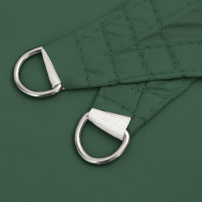 Toldo De Vela Cuadrado Tela Oxford Verde Oscuro 7x7 M_3