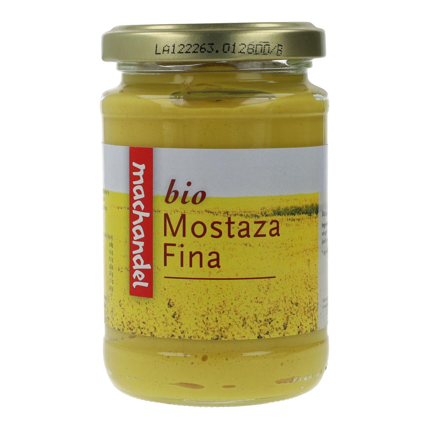 Mostaza Fina Bio Machandel 200g