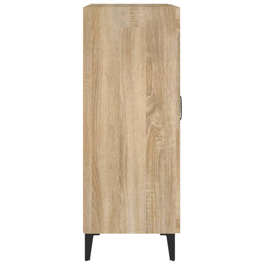 Aparador De Madera Contrachapada Color Roble 69,5x34x90 Cm / Vetonek_0