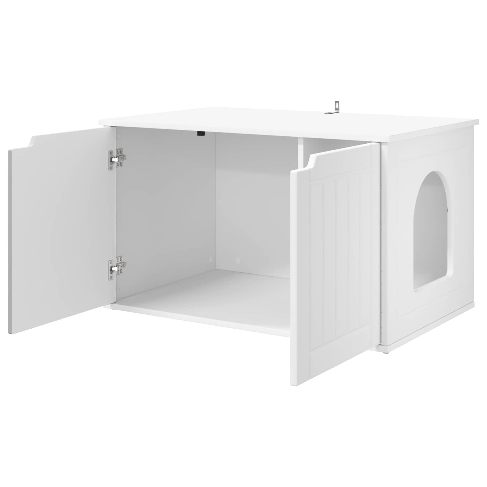 Casa Para Gatos 85 X 55 X 50,5 Cm Madera De Ingeniería_4