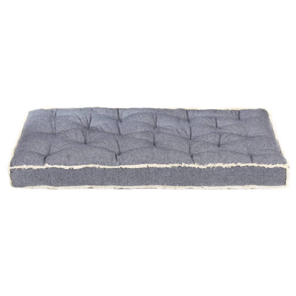 Vidaxl Cojín Para Sofá De Palets Azul 120x80x10 Cm_1