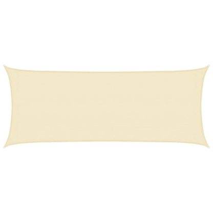 Vidaxl Toldo De Vela Crema Hdpe 160 G/m² 2x4,5 M_0