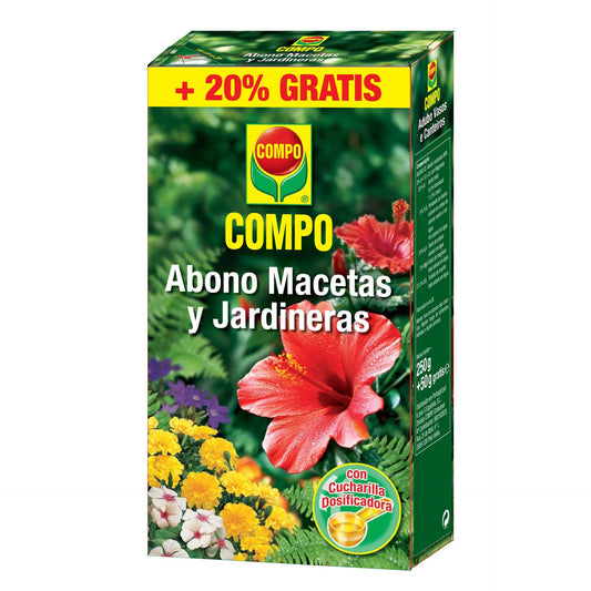 Compo Abono Macetas y Jardineras 300 g
