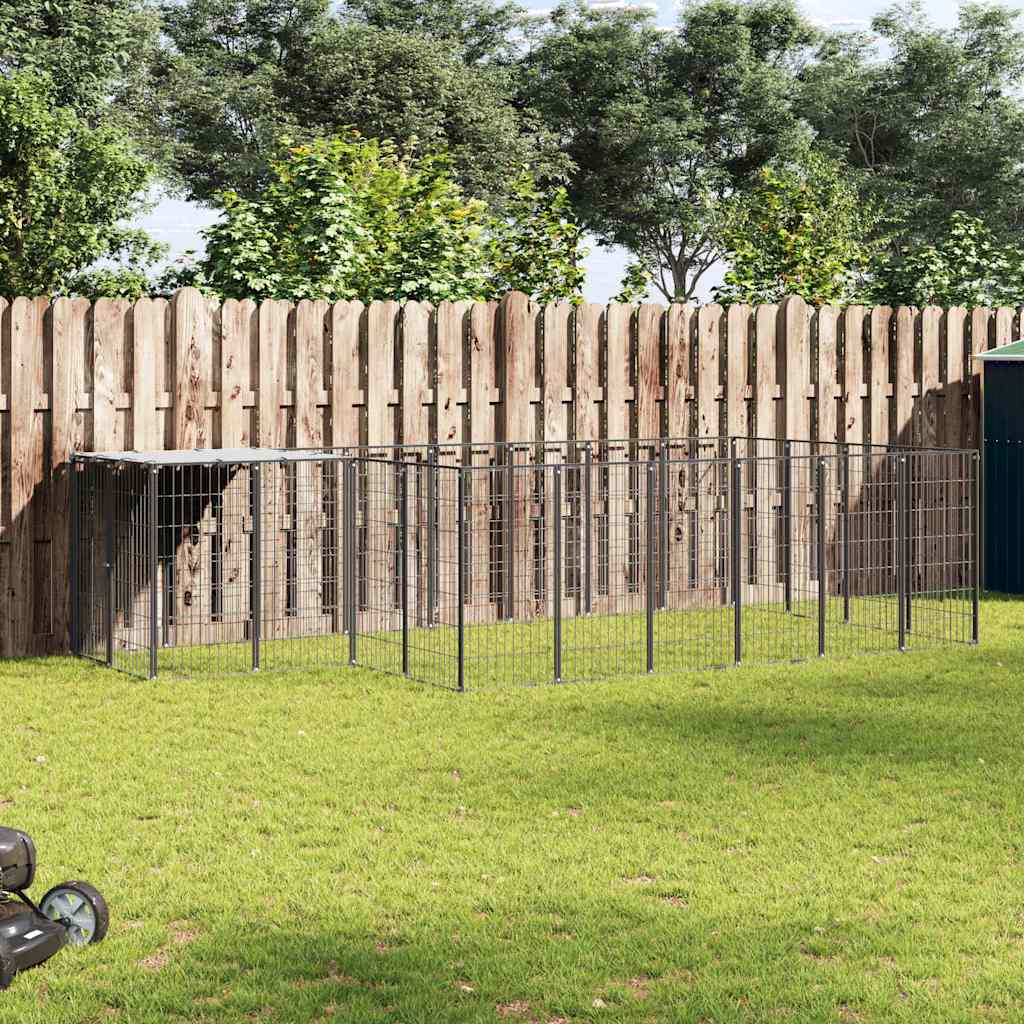 Perrera Negra 8,47 M² Acero_1