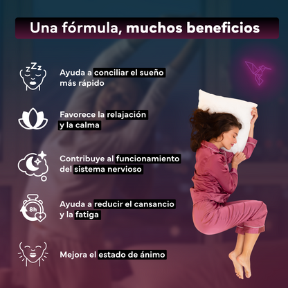 Pack 2x Melatonina En Gominolas Sin Azúcar De Con Extractos De Plantas De Sevens Nutrition. Descanso Y Sueño Reparador_2