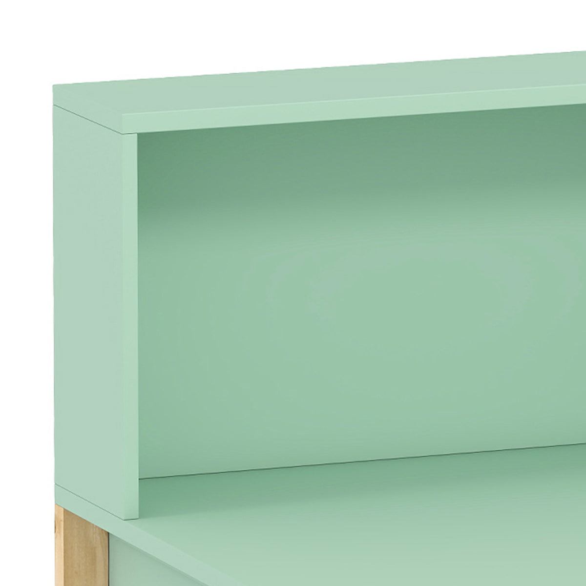Secretária Infantil Aiyaplay Mdf, Madeira De Pinho Verde 90x52x105 Cm_5