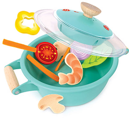 Juego Cocina Vapor Little Chef Hape_1