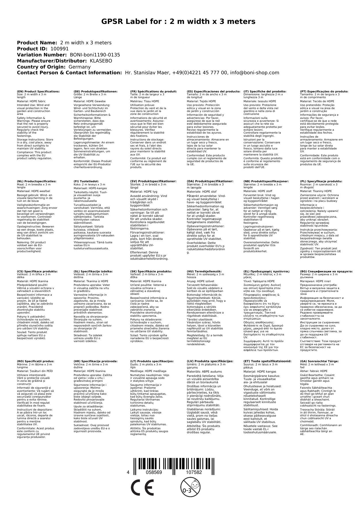 Malla De Ocultación, Cortavientos, Malla Para Valla Hdpe_1