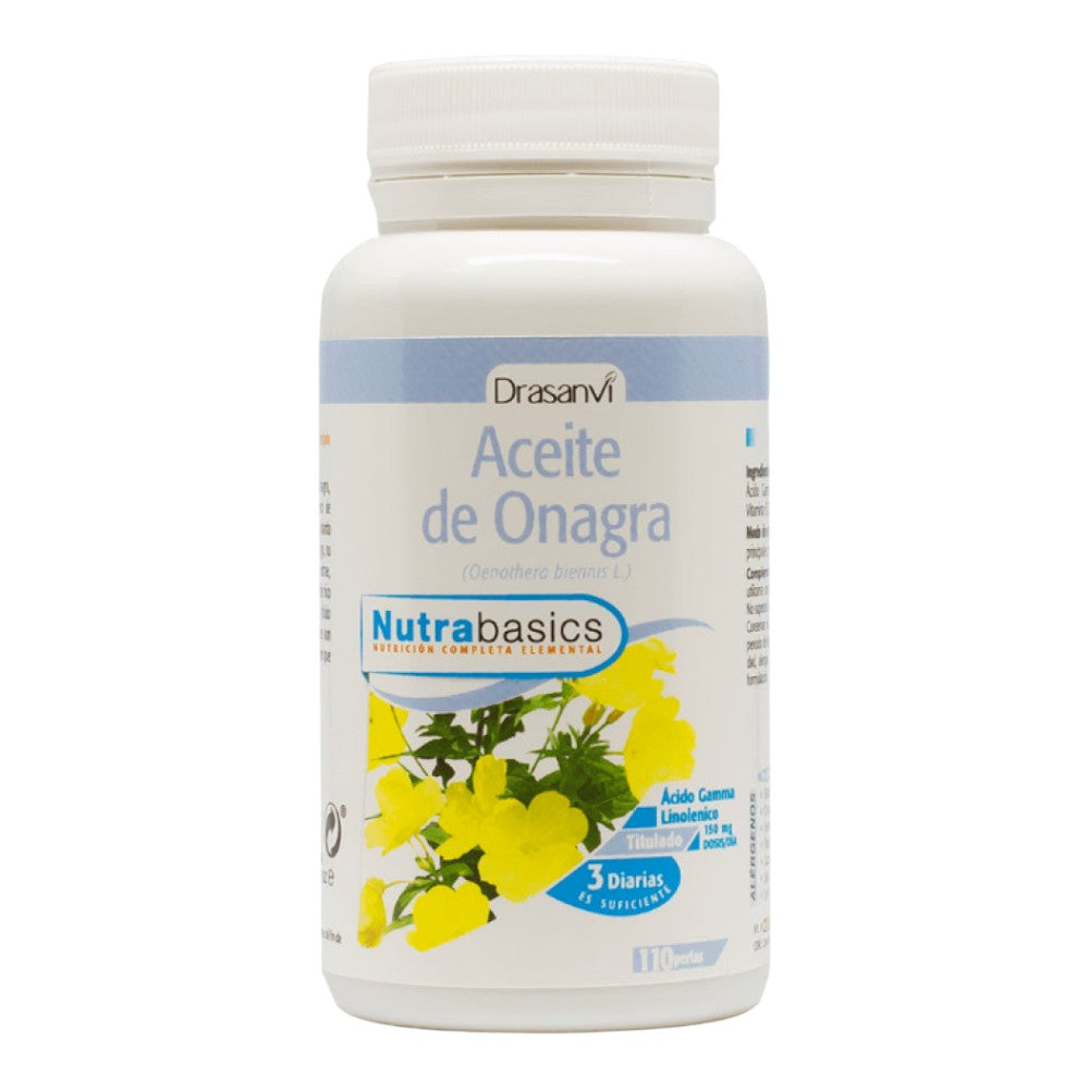 Aceite De Onagra 500 Mg Nutrabasics 110 Perlas_0