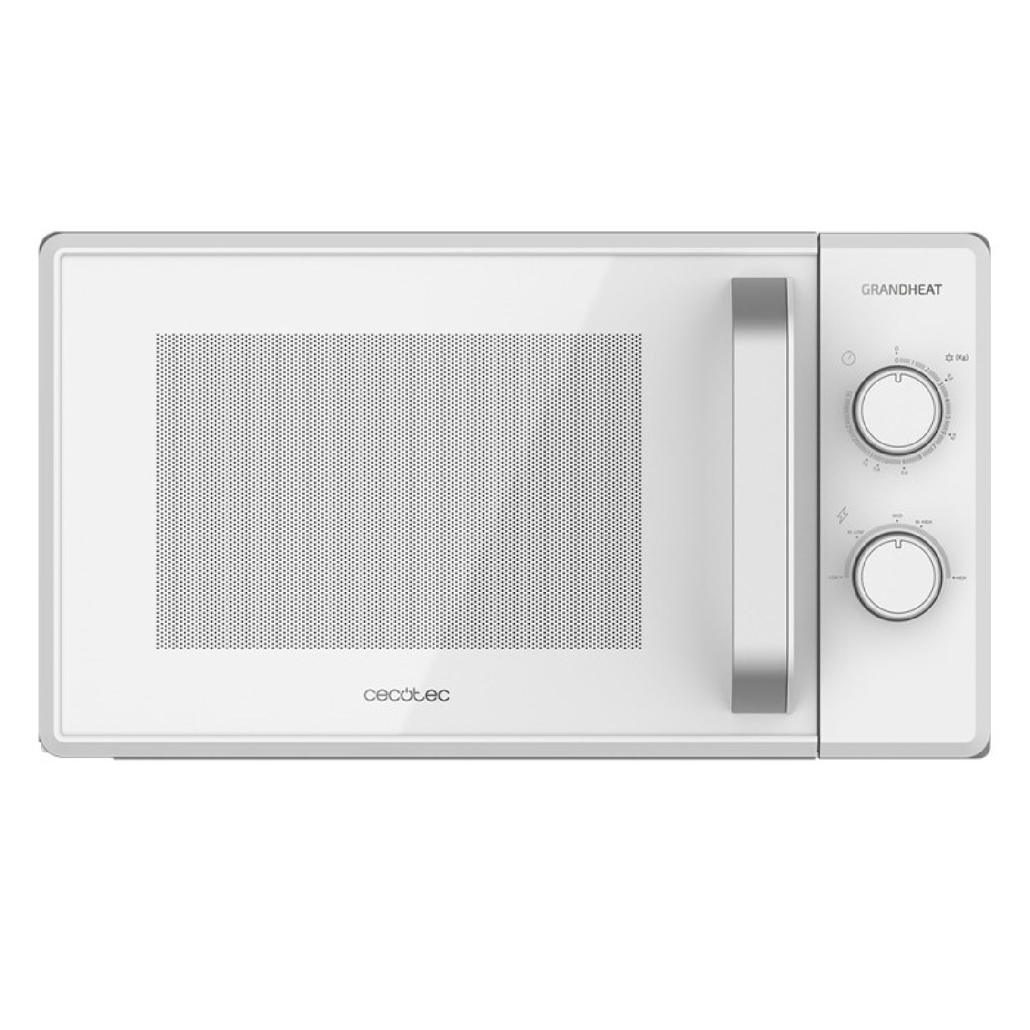 Microondas De 20 Litros Grandheat 3020. 700 W, 6 Niveles De Potencia, Revestimiento Anti-dirt Itech Y Tecnología 3dwave, Modo Descongelación, Tempor_0