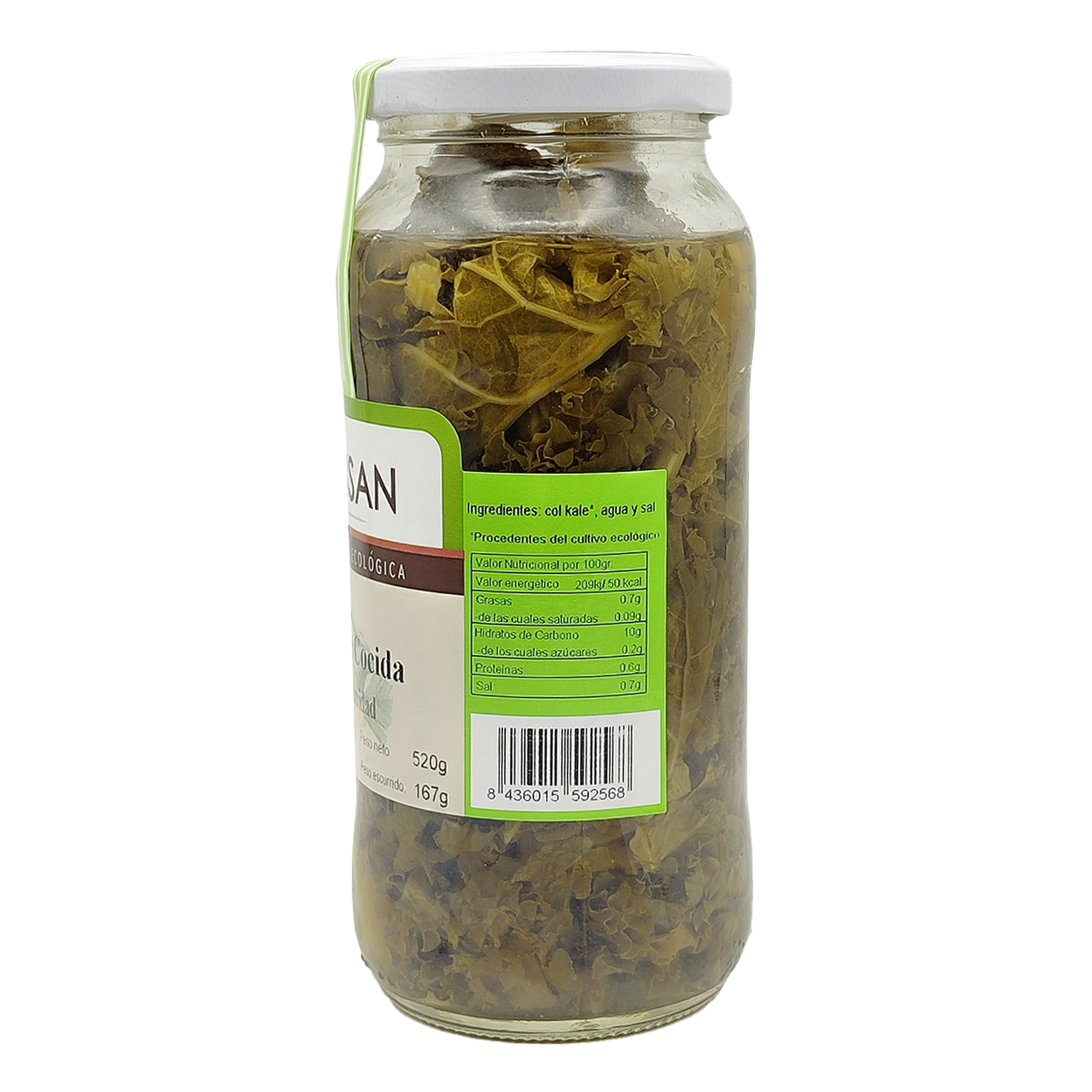 Col Kale Cocida Ecológica 520gr_1